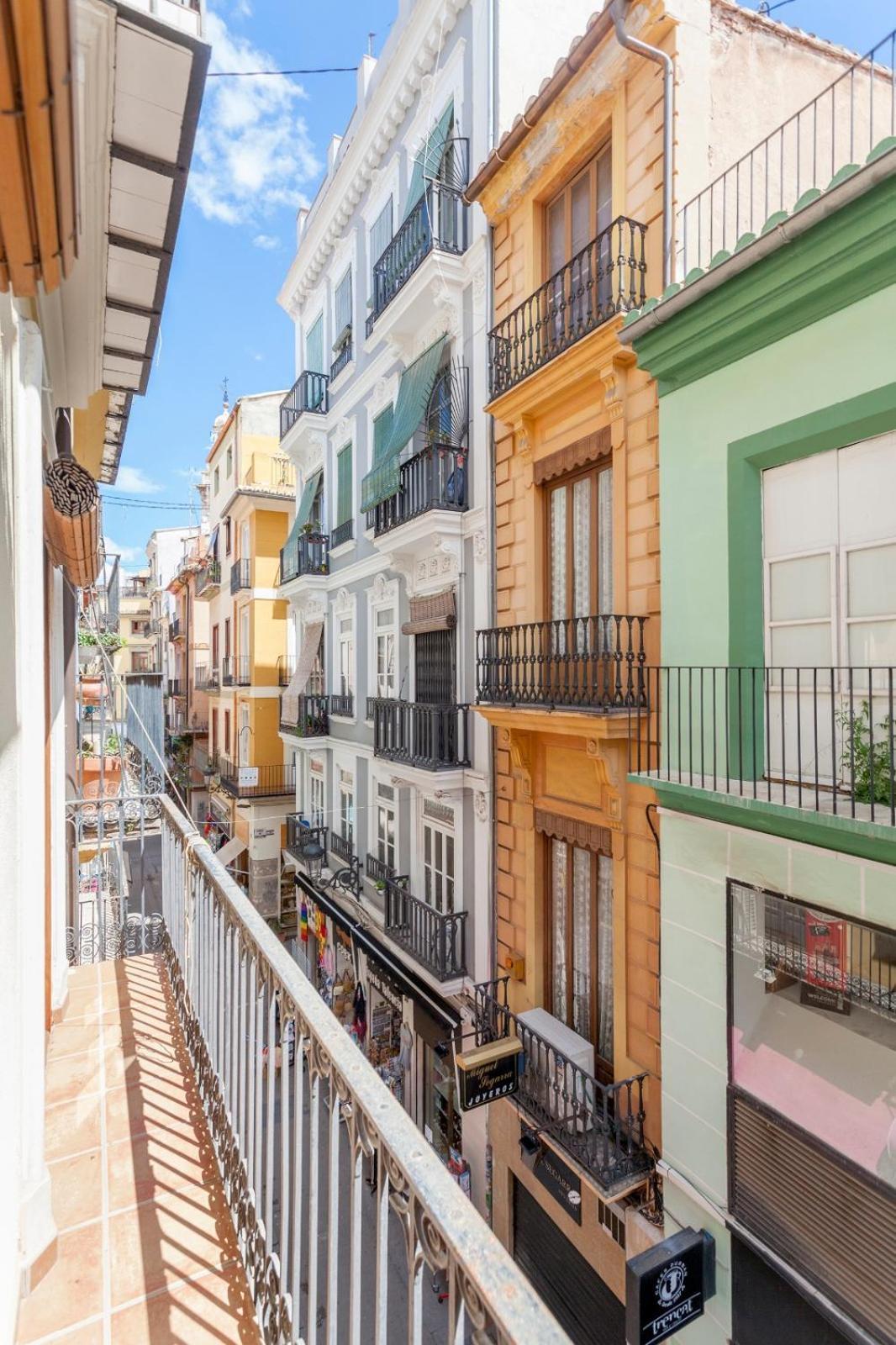 Modern Flat By Mercado Central In Ciutat Vella Valencia Eksteriør billede